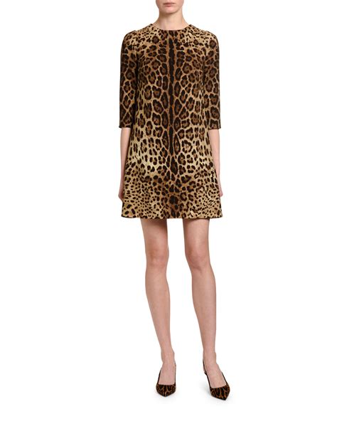 dolce gabbana red leopard dress|neiman marcus Dolce & Gabbana dress.